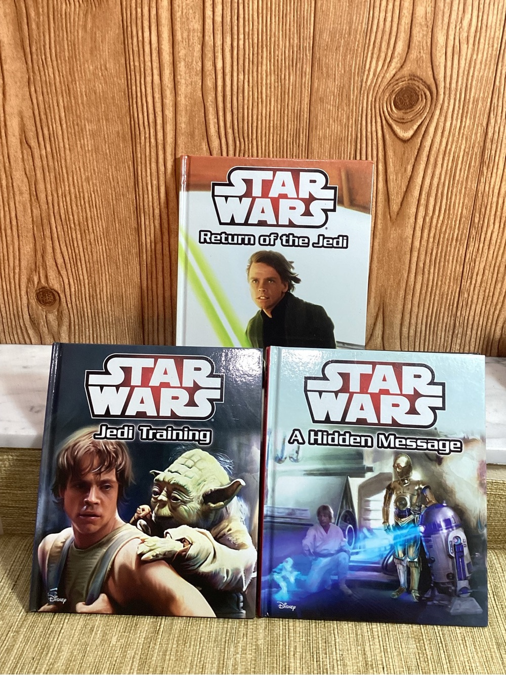 Star Wars Story Reader ME Reader lot of 3